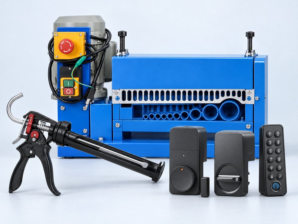 買取強化中の人気商品（SwitchBot スマートロック Pro・モードチェンジ式コーキングガン・SwitchBot スマートロックLiteセット・電動皮むき機 1.5mm〜38mm DIY）