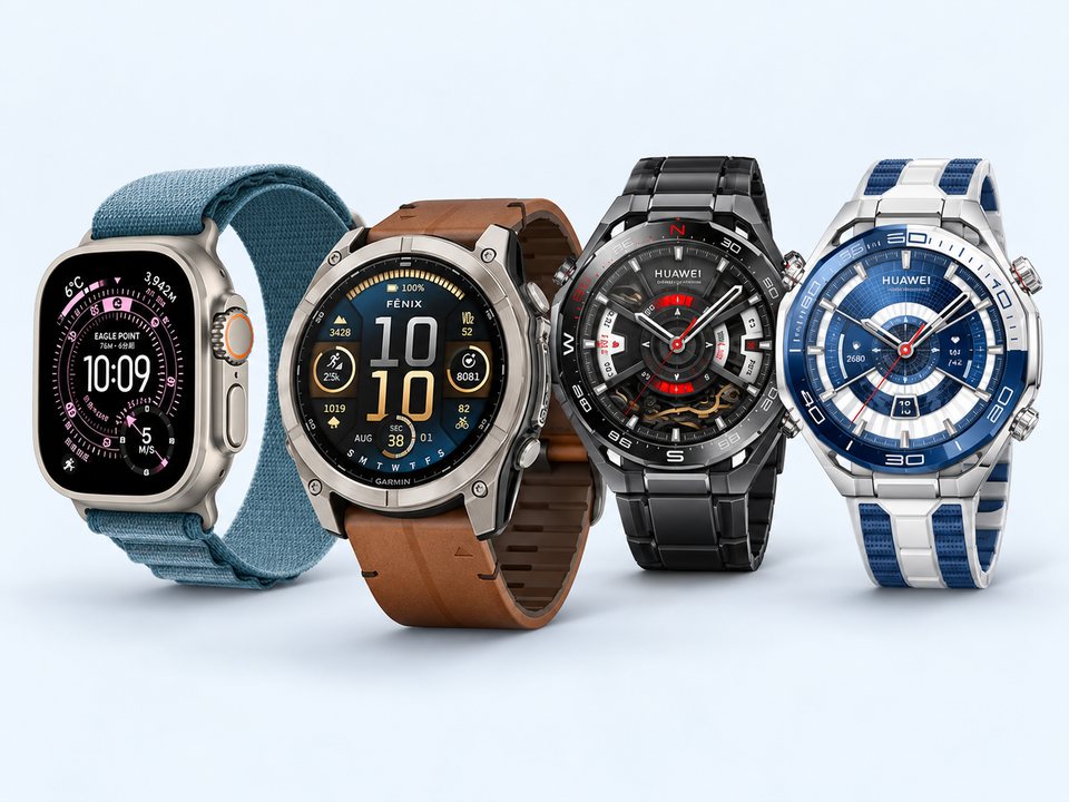 買取強化中の人気商品（Apple Watch Ultra 3 GPS+Ce・ガーミン フェニックス 8 GPSウォッチ・HUAWEI WATCH Ultimate 2 スマ）