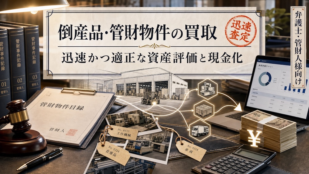 倒産品・管財物件の買取
