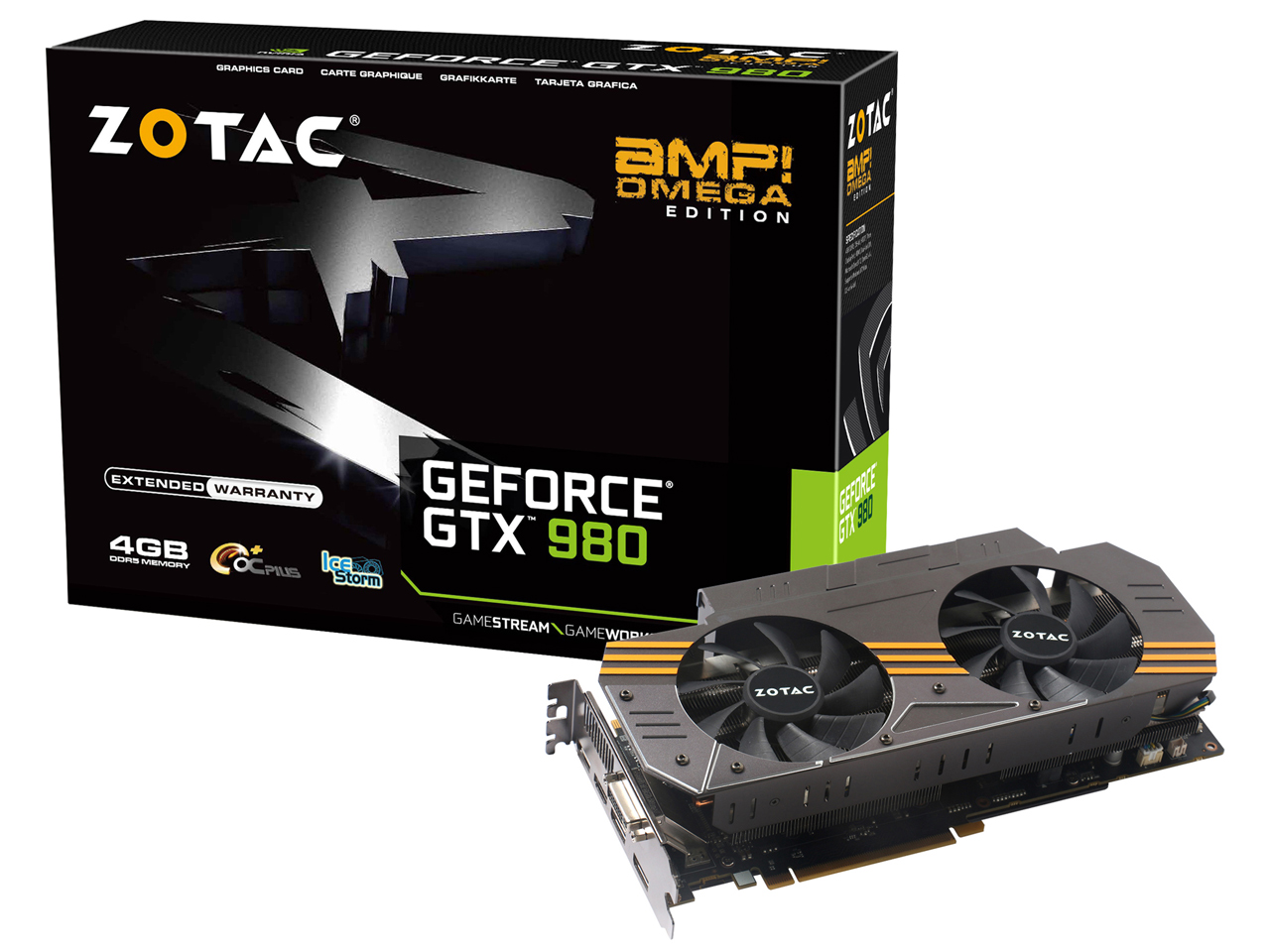 ZOTAC GeForce GTX 980 AMP！ Omega Edition ZT-90202-10Pの高価買取価格