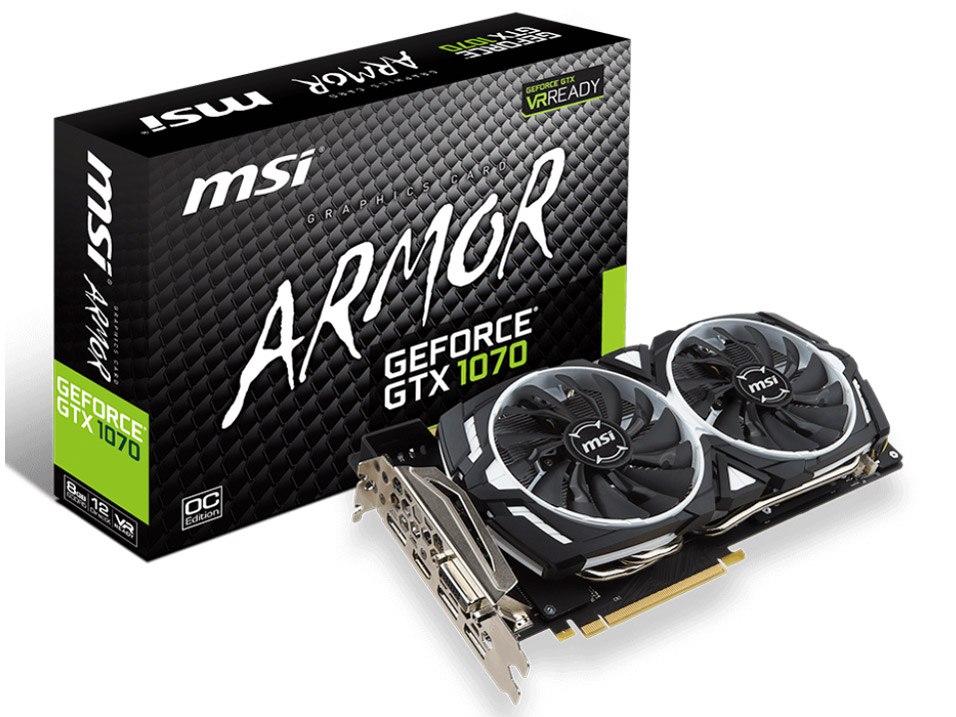 MSI GTX 1070 ARMOR 8G OCの高価買取価格 MSI GTX 1070 ARMOR 8G OCの高価買取価格