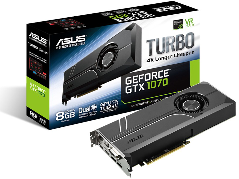 ASUS TURBO-GTX1070-8Gの高価買取価格