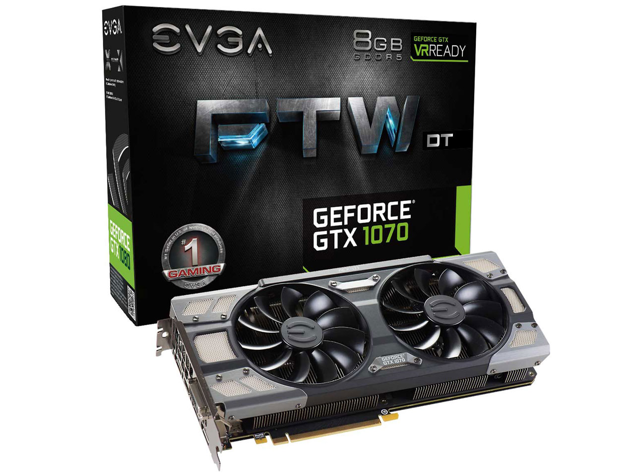 EVGA GeForce GTX 1070 FTW DT GAMING ACX 3.0 08G-P4-6274-KRの高価買取価格 EVGA GeForce GTX 1070 FTW DT GAMING ACX 3.0 08G-P4-6274-KRの高価買取価格