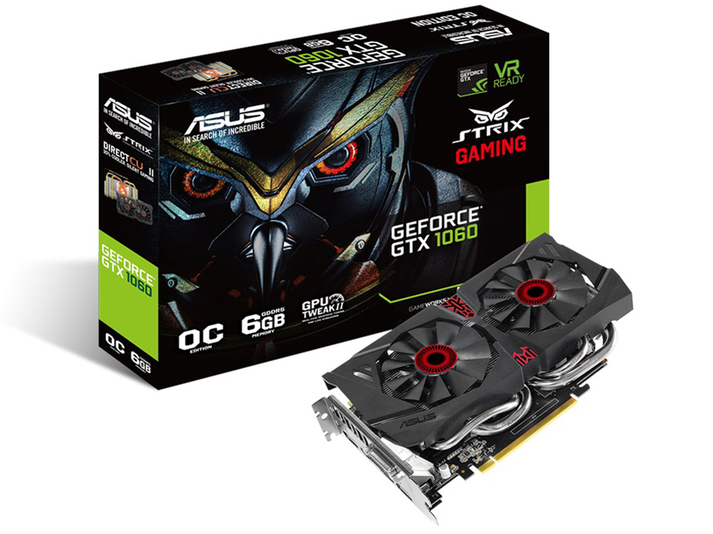 ASUS STRIX-GTX1060-DC2O6Gの高価買取価格 ASUS STRIX-GTX1060-DC2O6Gの高価買取価格