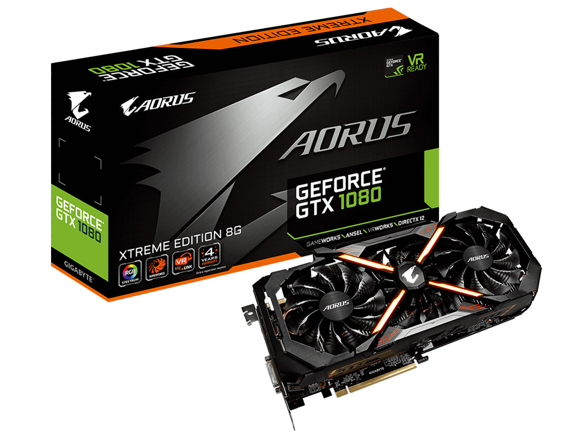 GIGABYTE GV-N1080AORUS X-8GDの高価買取価格