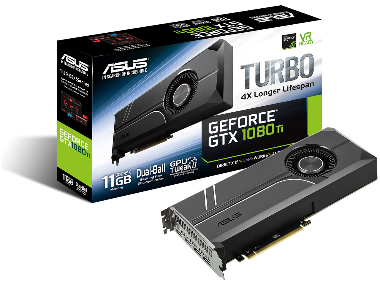ASUS TURBO-GTX1080TI-11Gの高価買取価格