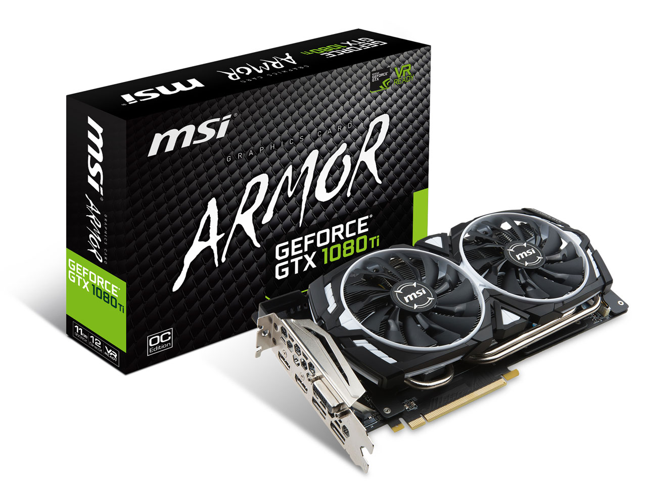 MSI GTX 1080 Ti ARMOR 11G OCの高価買取価格 MSI GTX 1080 Ti ARMOR 11G OCの高価買取価格