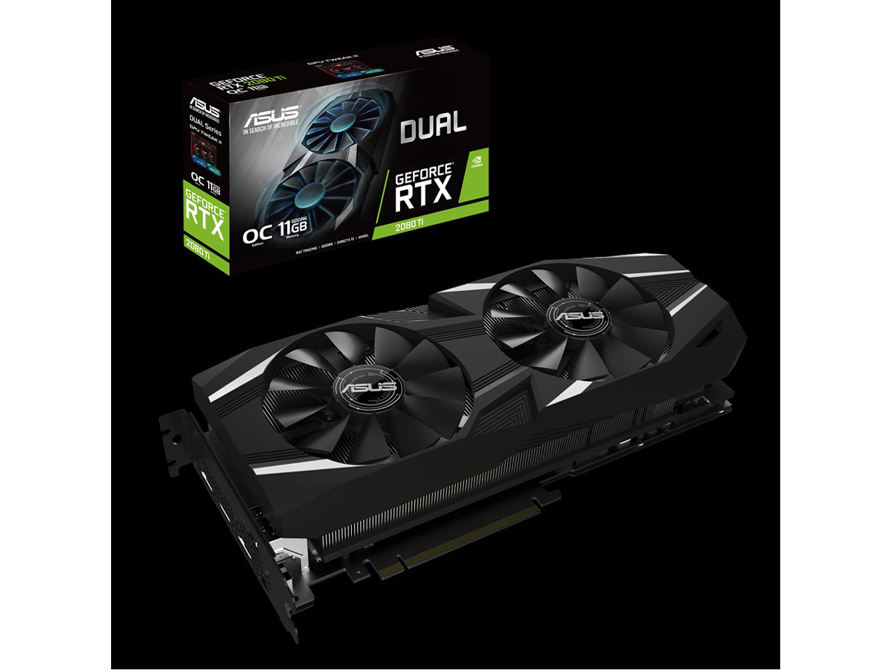 ASUS DUAL-RTX2080TI-O11Gの高価買取価格