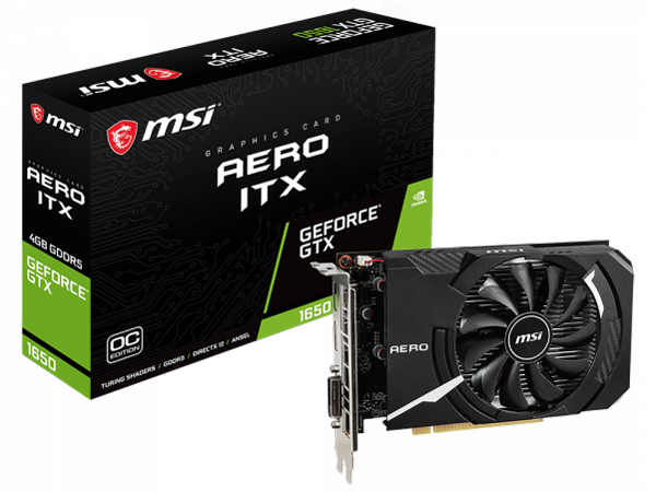 MSI GeForce GTX 1650 AERO ITX 4G OCの高価買取価格 MSI GeForce GTX 1650 AERO ITX 4G OCの高価買取価格