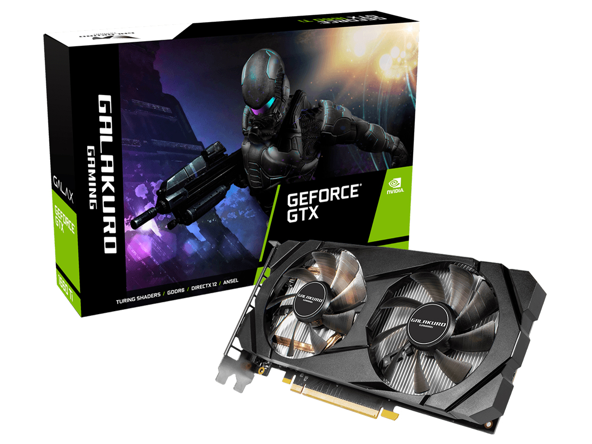 玄人志向 GALAKURO GAMING GG-GTX1660Ti-E6GB/DF
