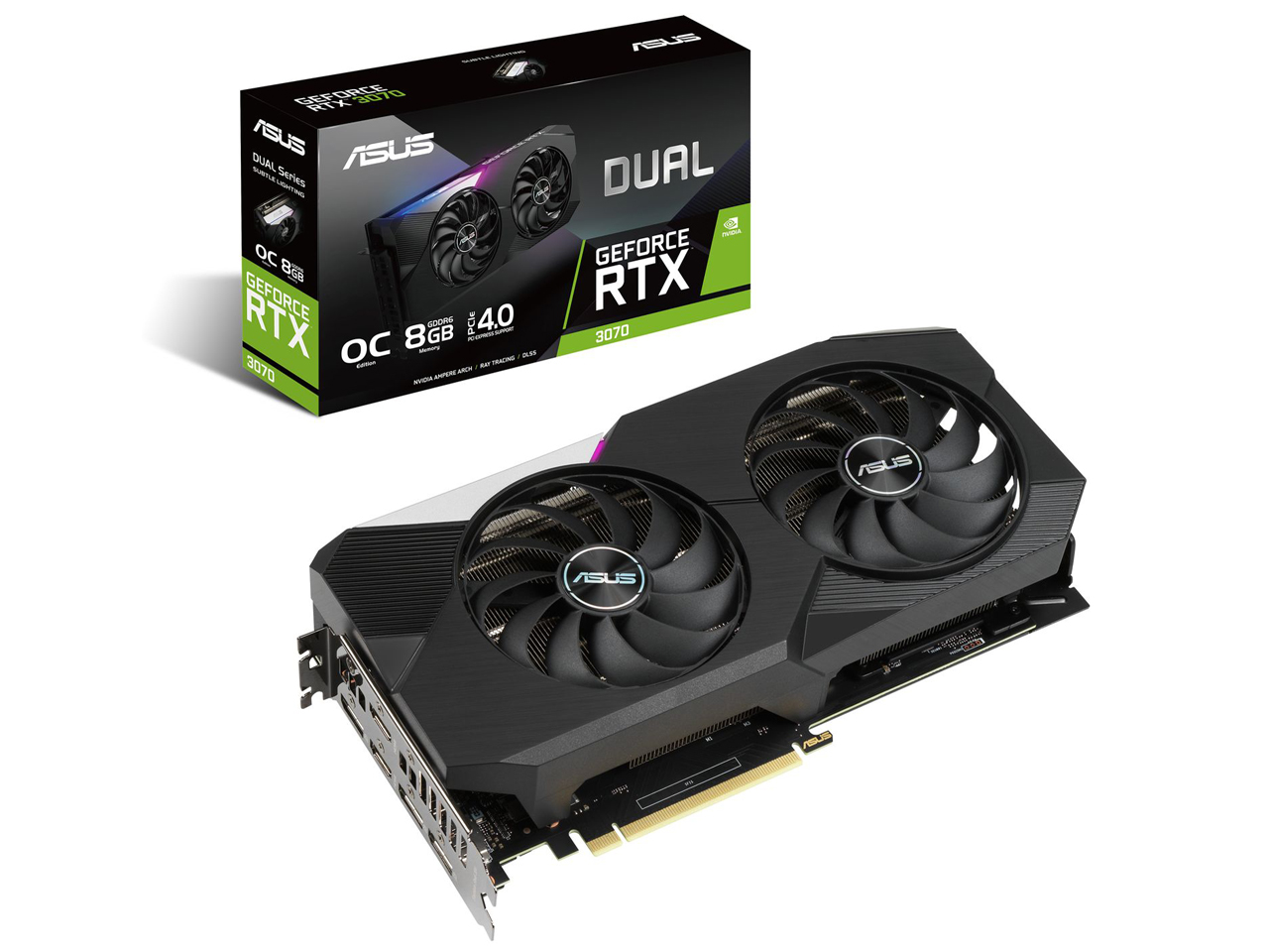 ASUS DUAL-RTX3070-O8Gの高価買取価格