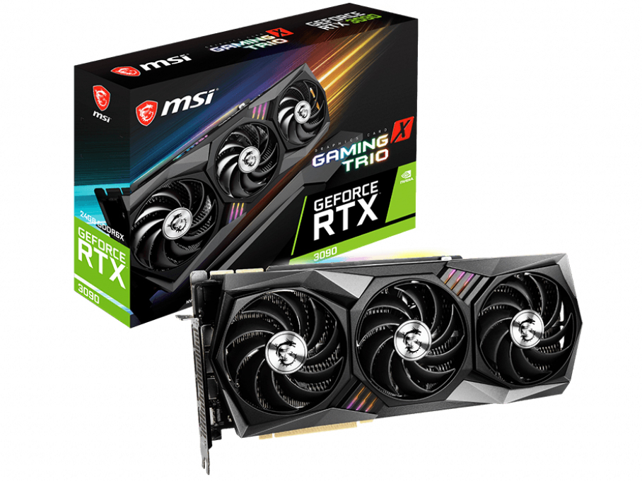 MSI GeForce RTX 3090 GAMING X TRIO 24Gの高価買取価格