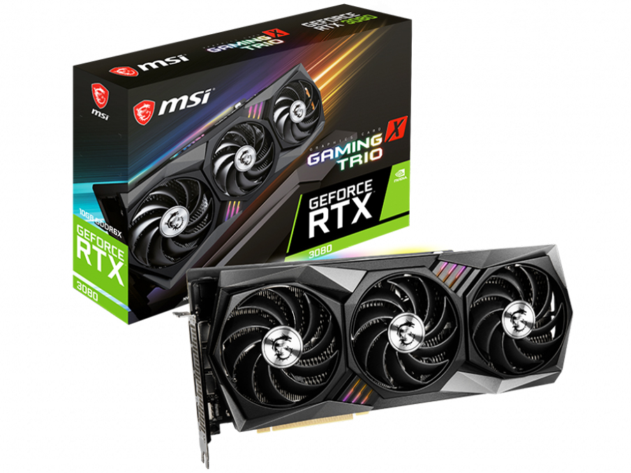 MSI GeForce RTX 3080 GAMING X TRIO 10G