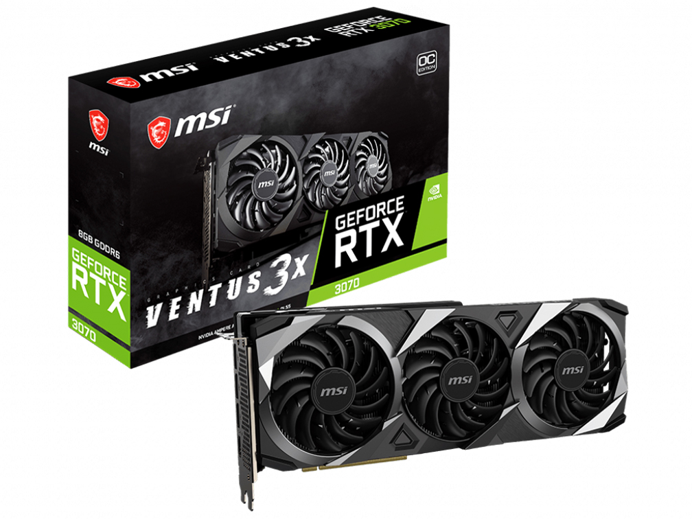MSI GeForce RTX 3070 VENTUS 3X OC