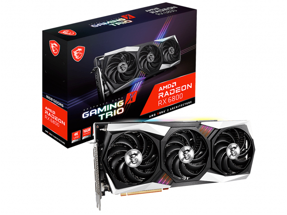 MSI Radeon RX 6800 GAMING X TRIO 16G