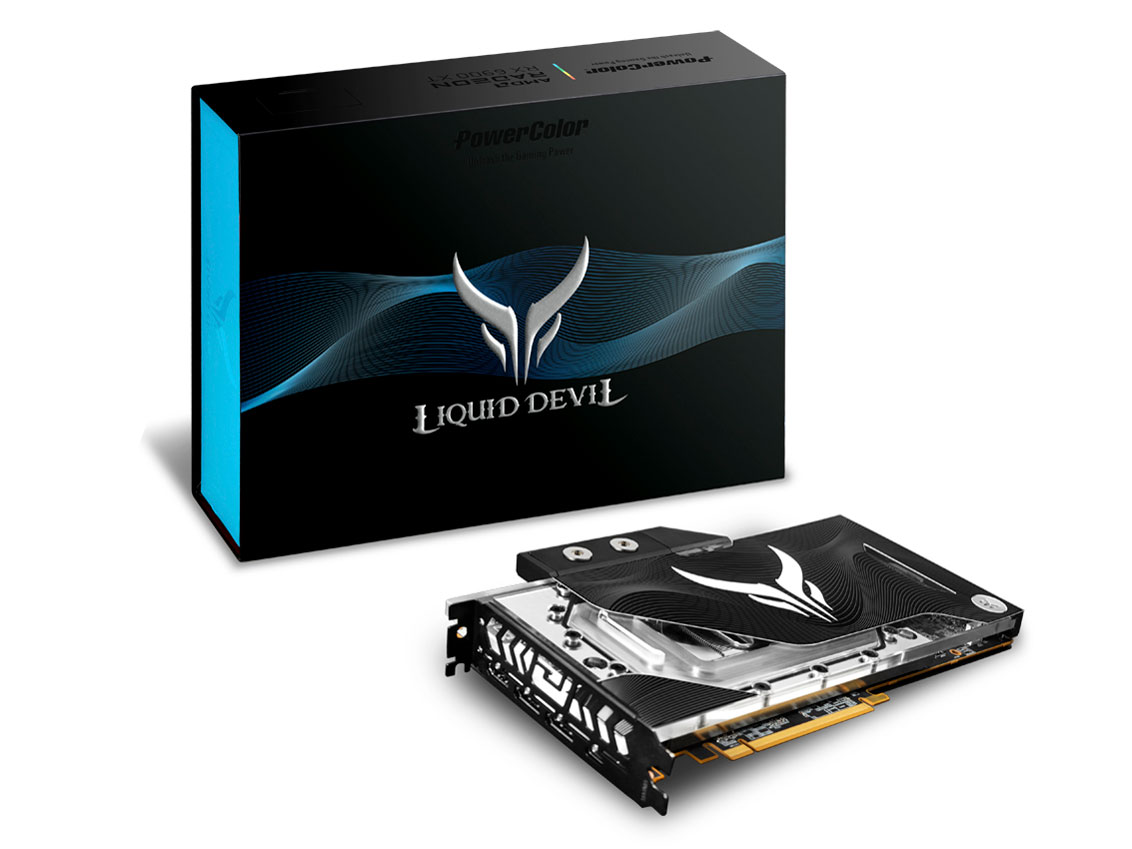 PowerColor Liquid Devil AMD Radeon RX 6900XT 16GB GDDR6 AXRX 6900XT 16GBD6-W2DHC/OC