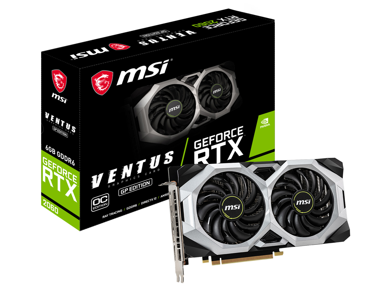 MSI GeForce RTX 2060 VENTUS GP OC