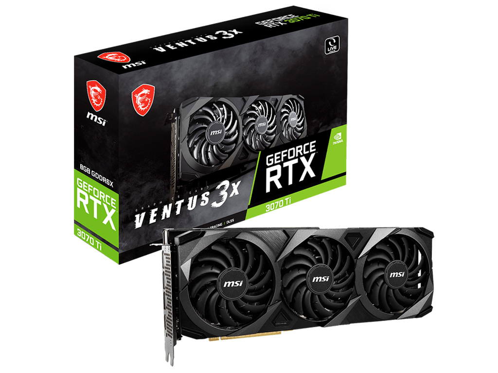 MSI GeForce RTX 3070 Ti VENTUS 3X 8G OC