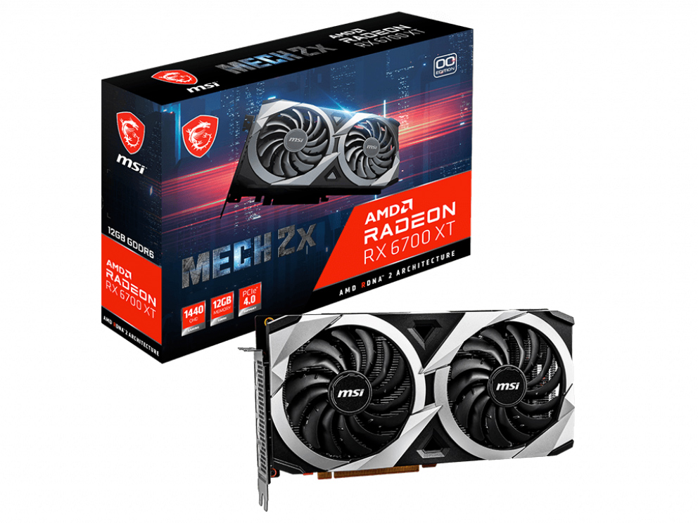MSI Radeon RX 6700 XT MECH 2X 12G OC
