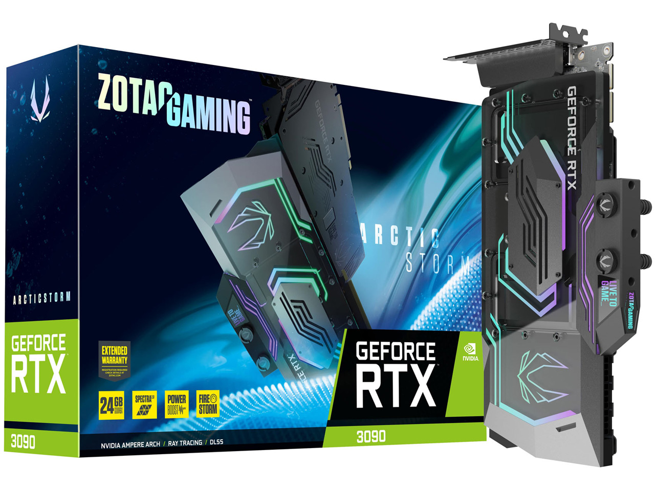 ZOTAC GAMING GeForce RTX 3090 ArcticStorm ZT-A30900Q-30Pの高価買取価格