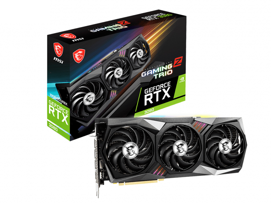 MSI GeForce RTX 3080 GAMING Z TRIO 10G LHR