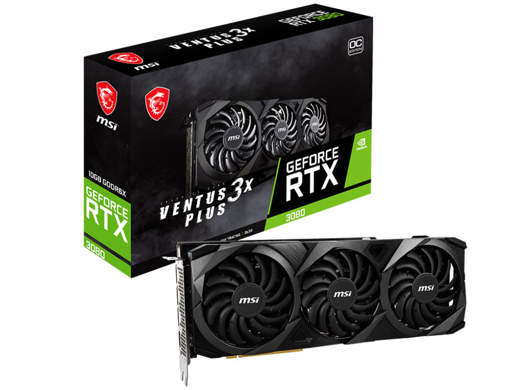 MSI GeForce RTX 3080 VENTUS 3X PLUS 10G OC LHR
