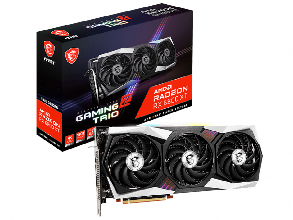MSI Radeon RX 6800 XT GAMING Z TRIO 16Gの高価買取価格