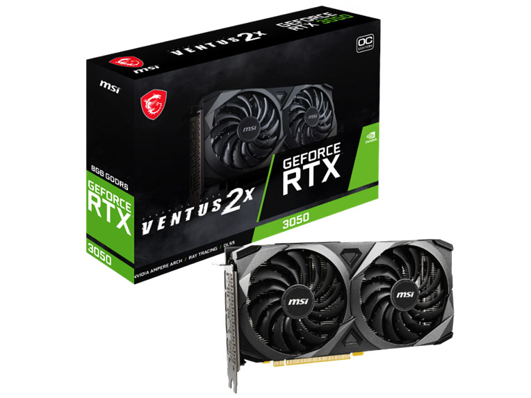MSI GeForce RTX 3050 VENTUS 2X 8G OCの高価買取価格