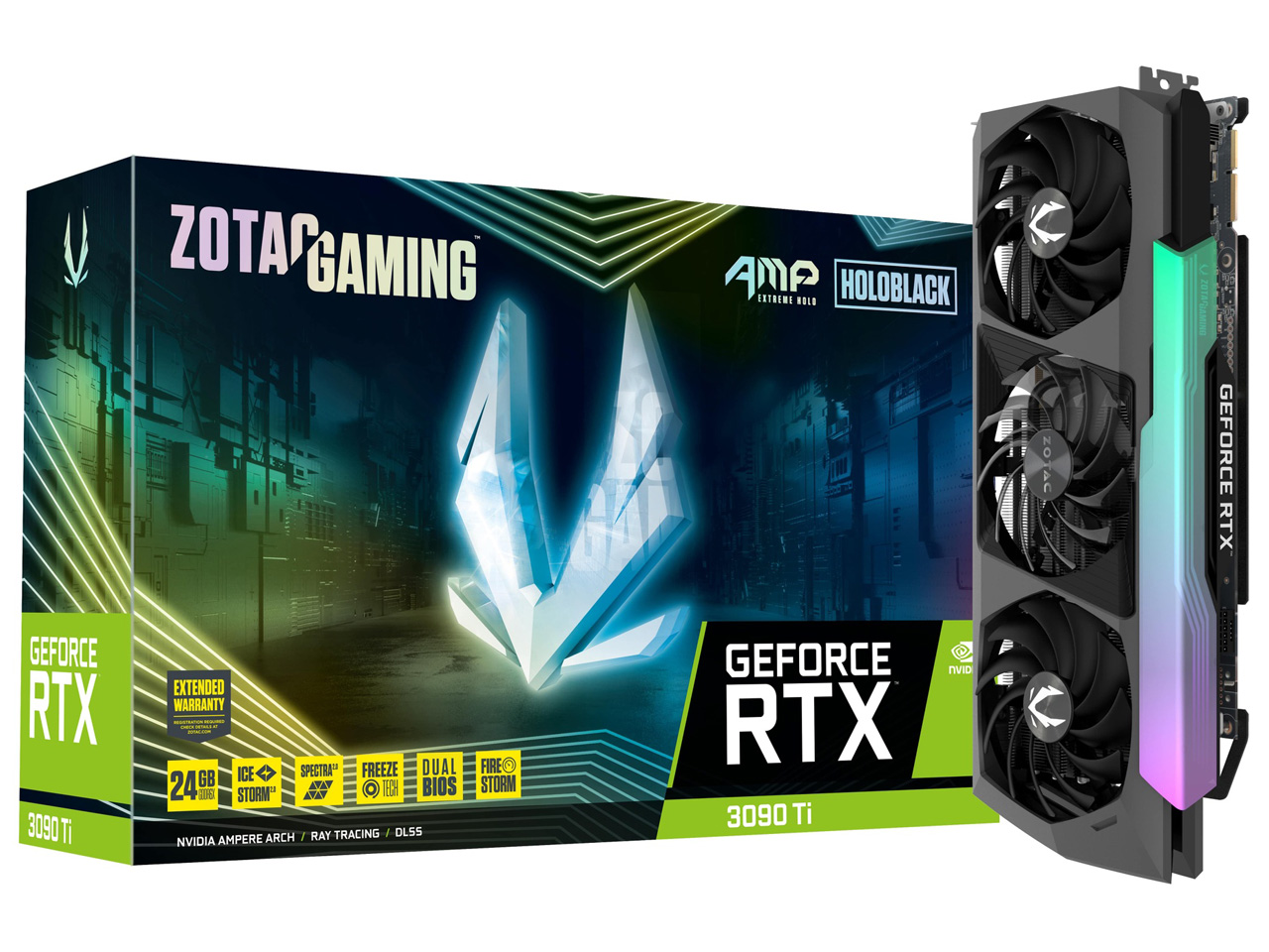 ZOTAC GAMING GeForce RTX 3090 Ti AMP Extreme Holo ZT-A30910B-10Pの高価買取価格
