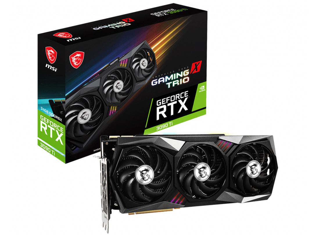 MSI GeForce RTX 3090 Ti GAMING X TRIO 24Gの高価買取価格 MSI GeForce RTX 3090 Ti GAMING X TRIO 24Gの高価買取価格