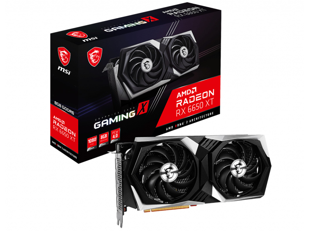 MSI Radeon RX 6650 XT GAMING X 8Gの高価買取価格