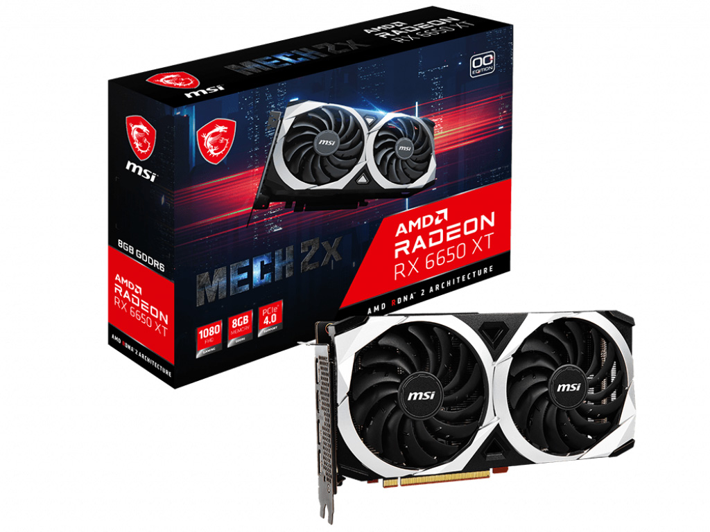 MSI Radeon RX 6650 XT MECH 2X 8G OCの高価買取価格 MSI Radeon RX 6650 XT MECH 2X 8G OCの高価買取価格