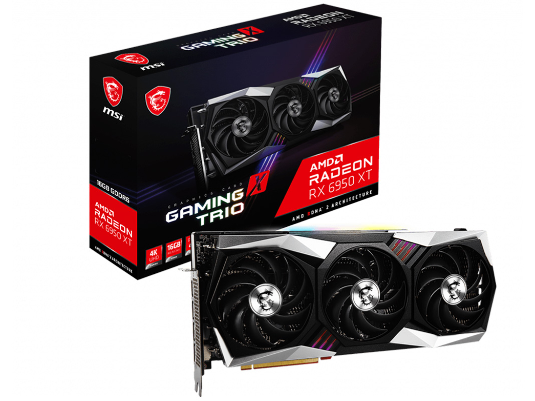 MSI Radeon RX 6950 XT GAMING X TRIO 16Gの高価買取価格