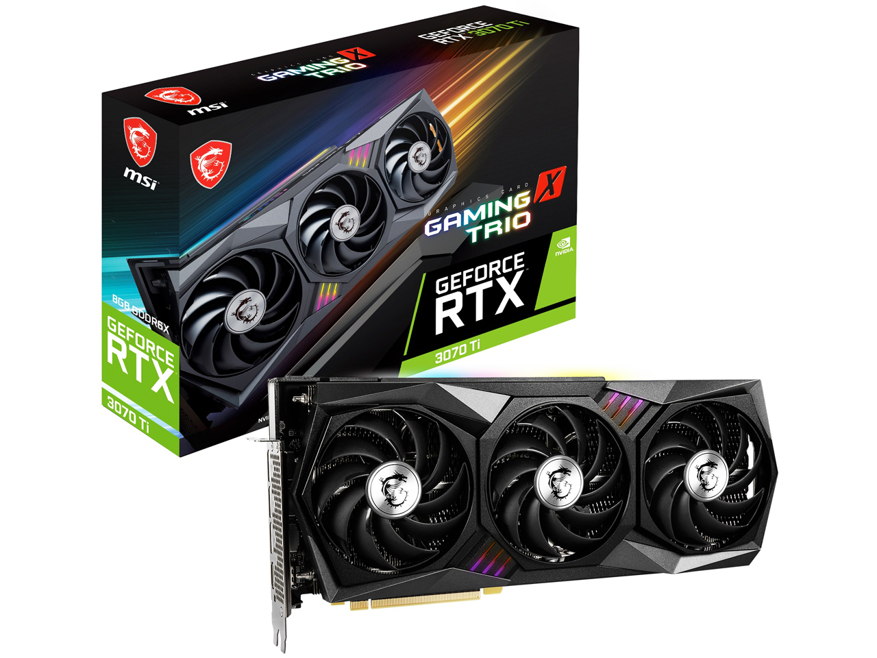 MSI GeForce RTX 3070 Ti GAMING X TRIO 8Gの高価買取価格 MSI GeForce RTX 3070 Ti GAMING X TRIO 8Gの高価買取価格