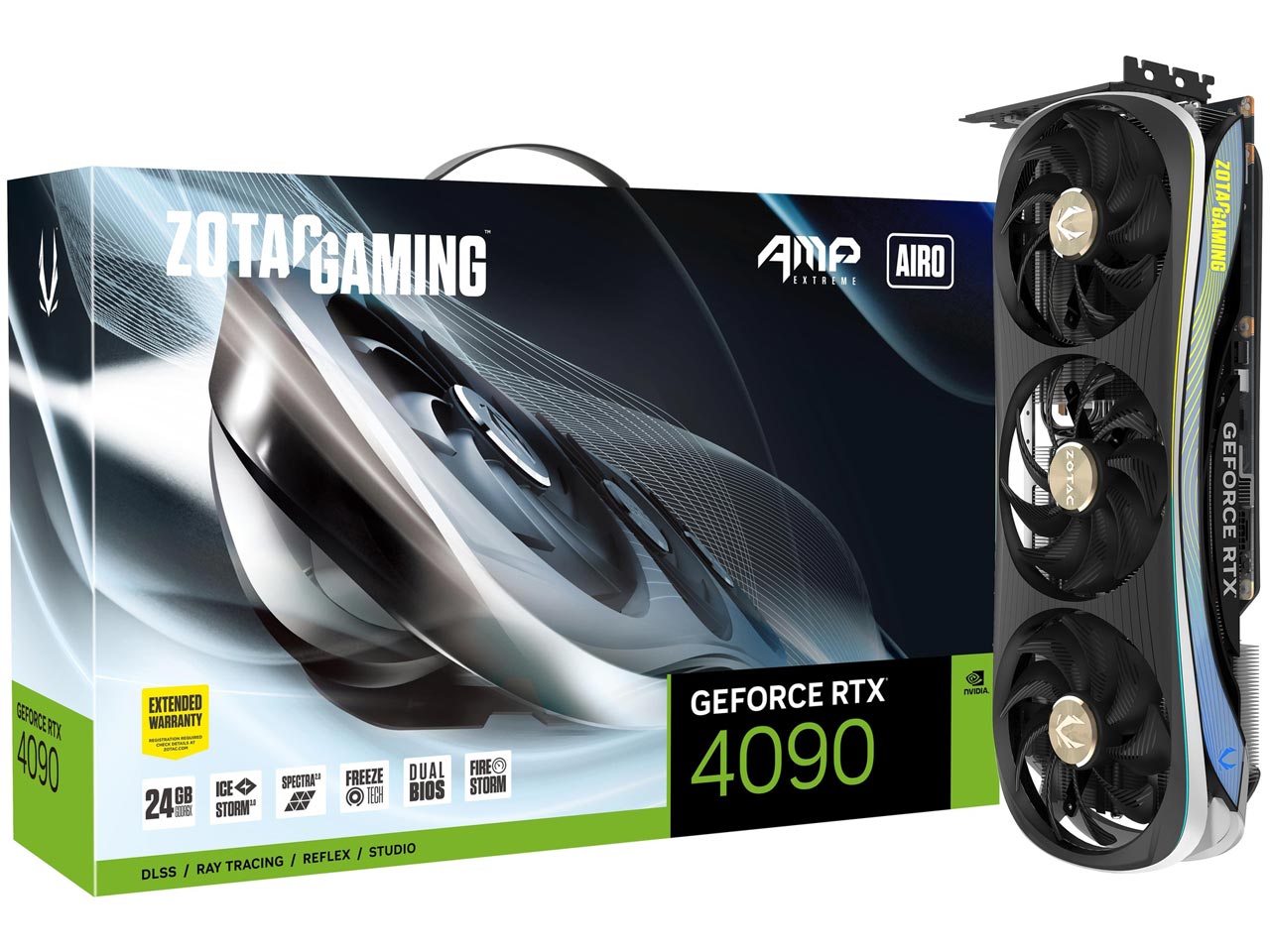 ZOTAC GAMING GeForce RTX 4090 AMP Extreme AIRO ZT-D40900B-10P