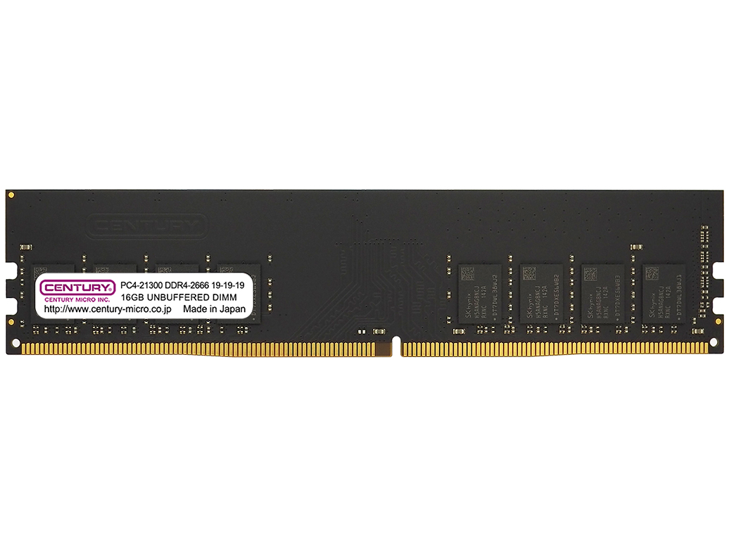 CENTURY MICRO CB16G-D4U2666Hの高価買取価格