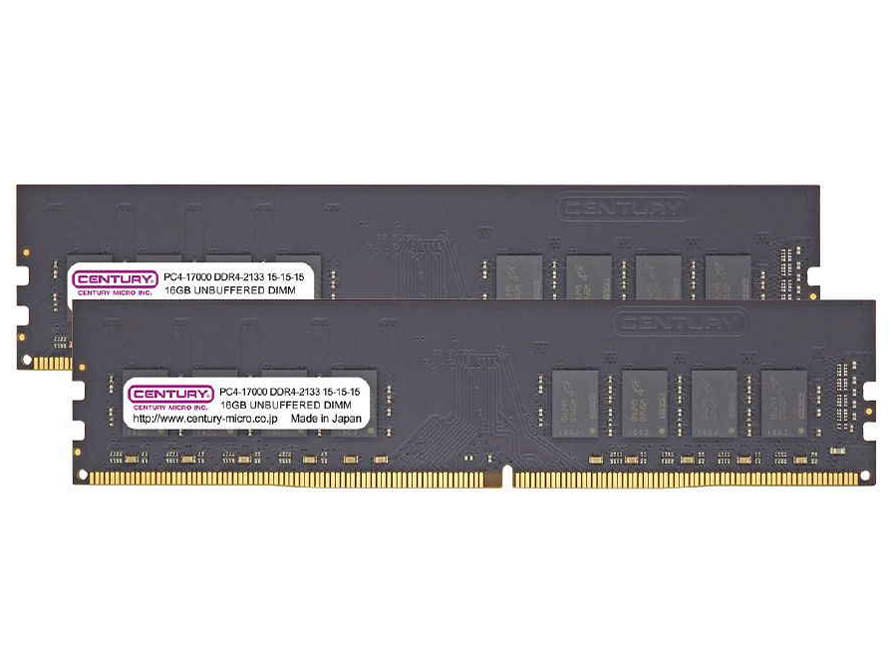 CENTURY MICRO CB16GX2-D4U2133の高価買取価格 CENTURY MICRO CB16GX2-D4U2133の高価買取価格