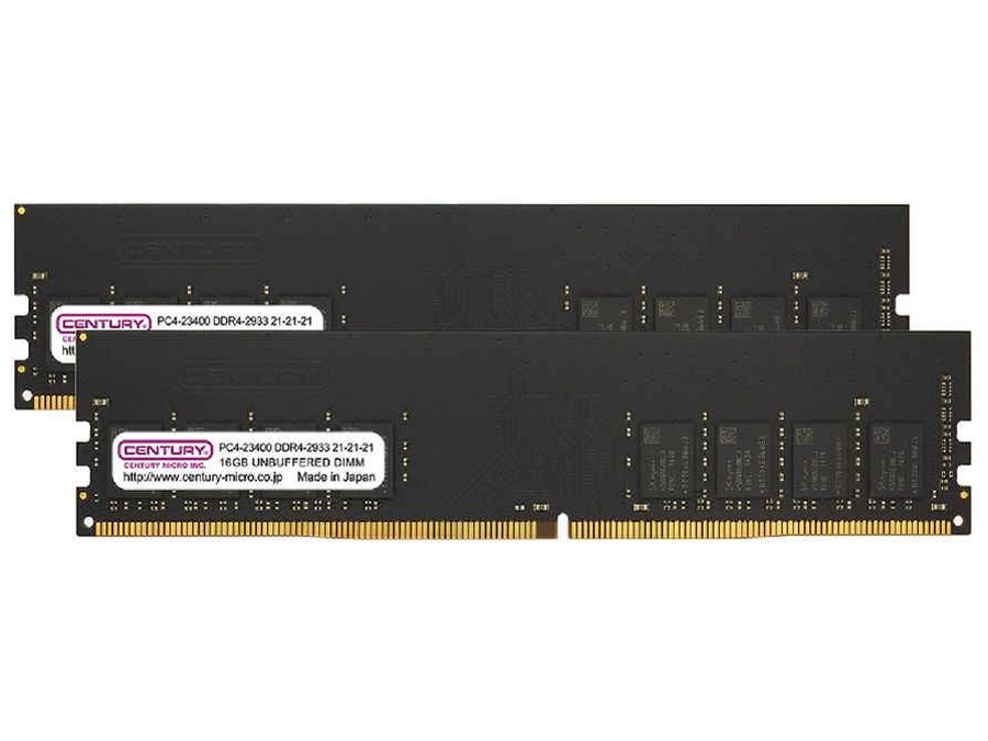 CENTURY MICRO CB16GX2-D4U2933Hの高価買取価格 CENTURY MICRO CB16GX2-D4U2933Hの高価買取価格
