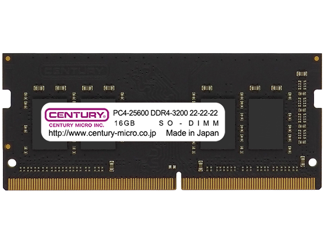 CENTURY MICRO CB16G-SOD4U3200Hの高価買取価格 CENTURY MICRO CB16G-SOD4U3200Hの高価買取価格