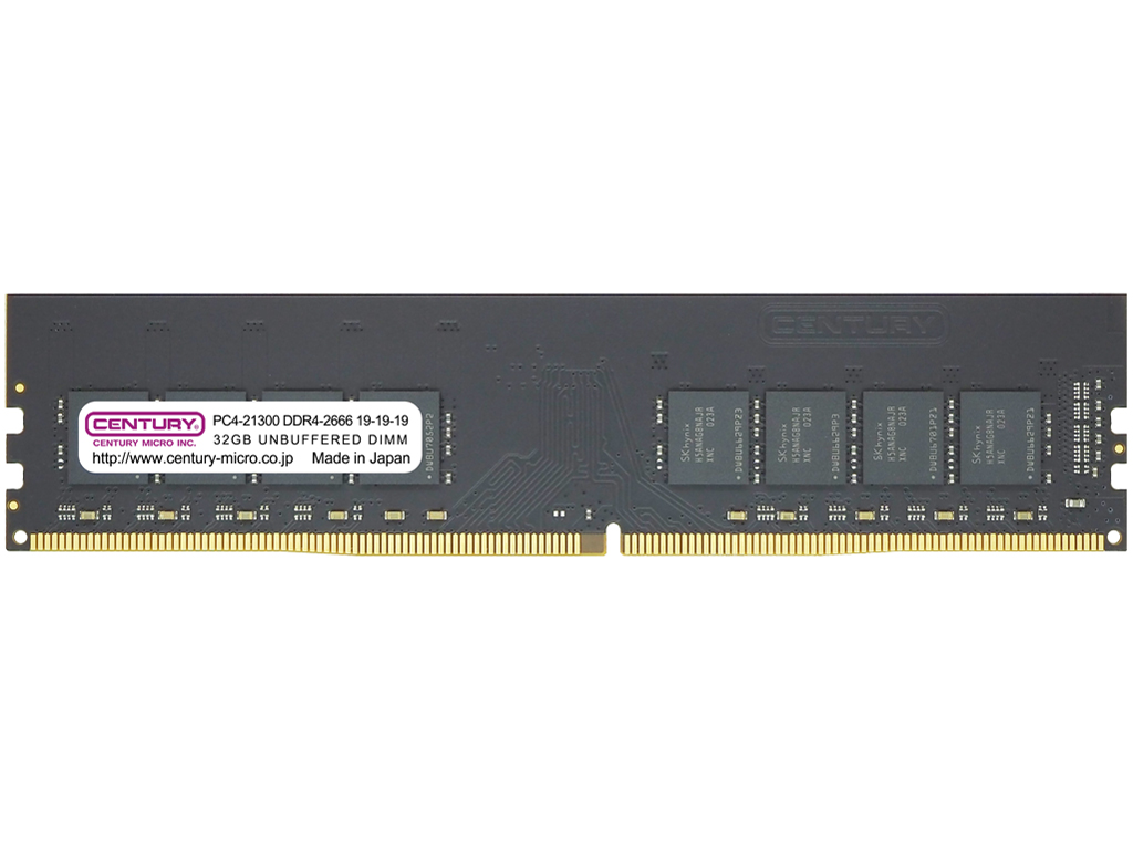 CENTURY MICRO CB32G-D4U2666の高価買取価格 CENTURY MICRO CB32G-D4U2666の高価買取価格