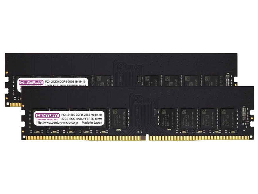 CENTURY MICRO CB32GX2-D4UE2666の高価買取価格 CENTURY MICRO CB32GX2-D4UE2666の高価買取価格