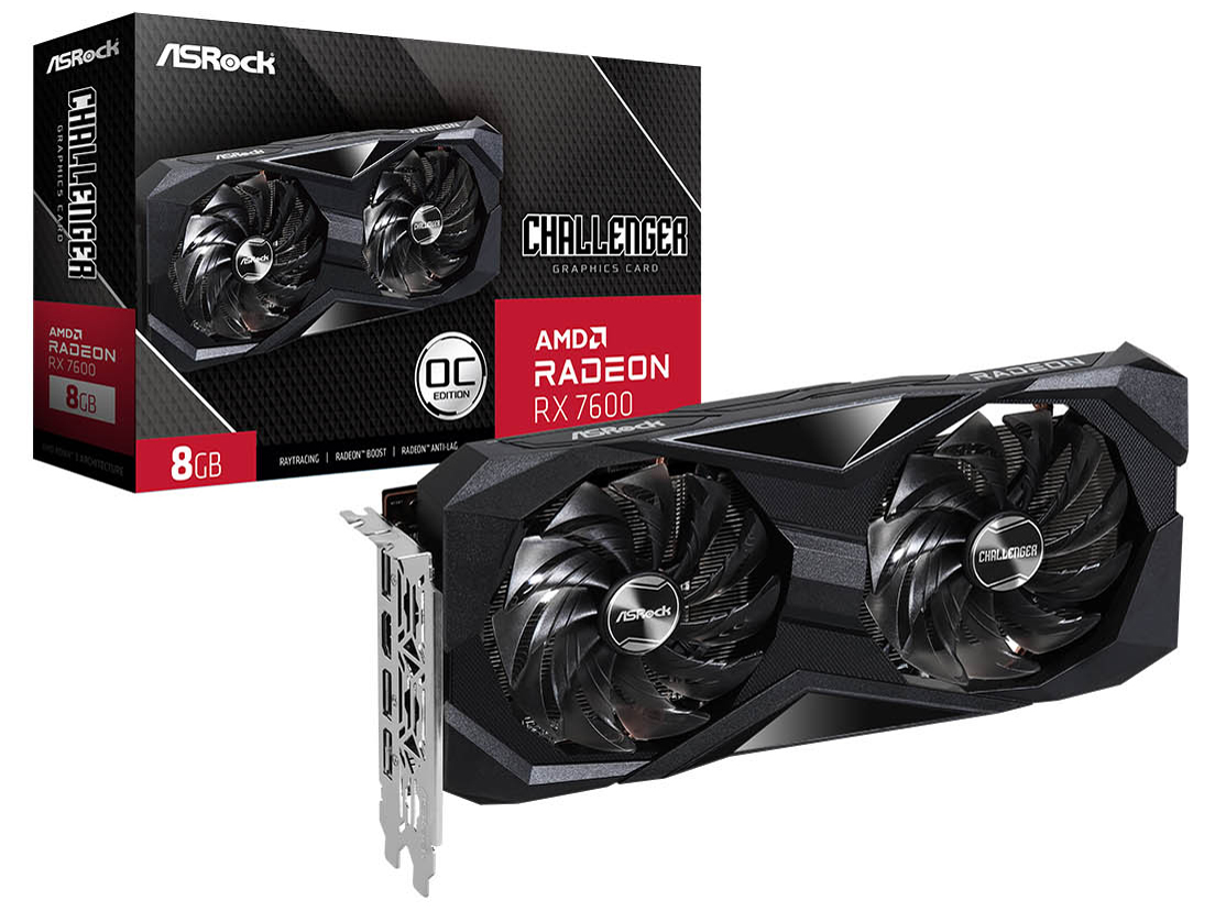 ASRock Radeon RX 7600 Challenger 8GB OCの高価買取価格