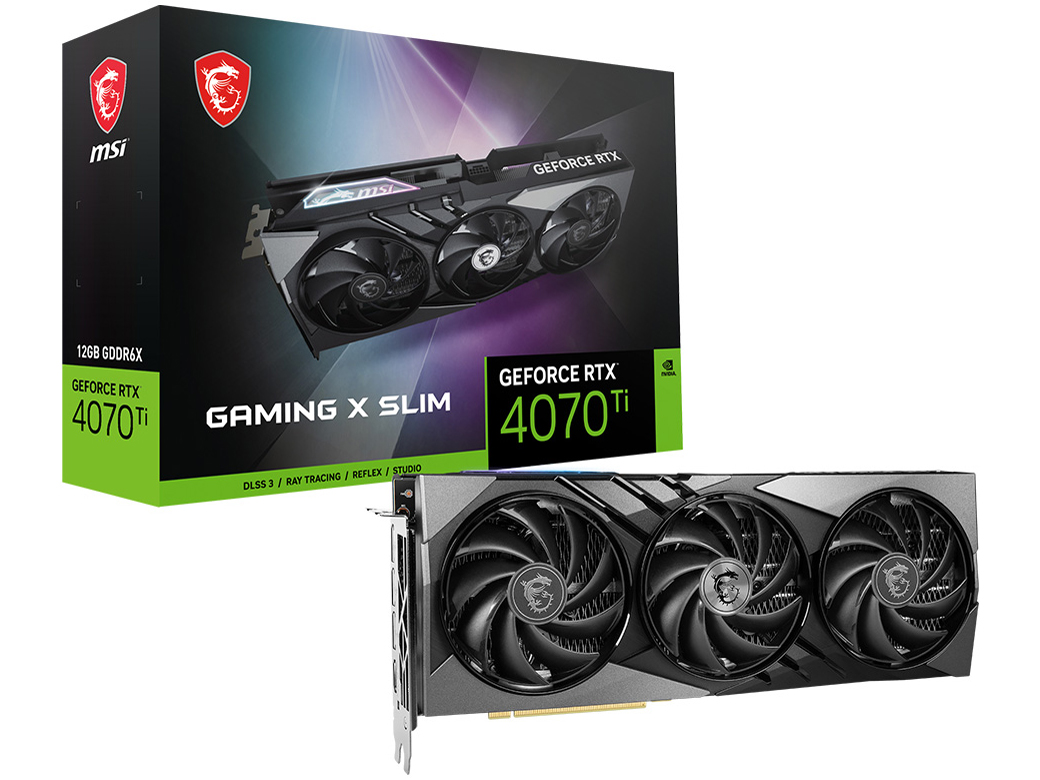 MSI GeForce RTX 4070 Ti GAMING X SLIM 12Gの高価買取価格