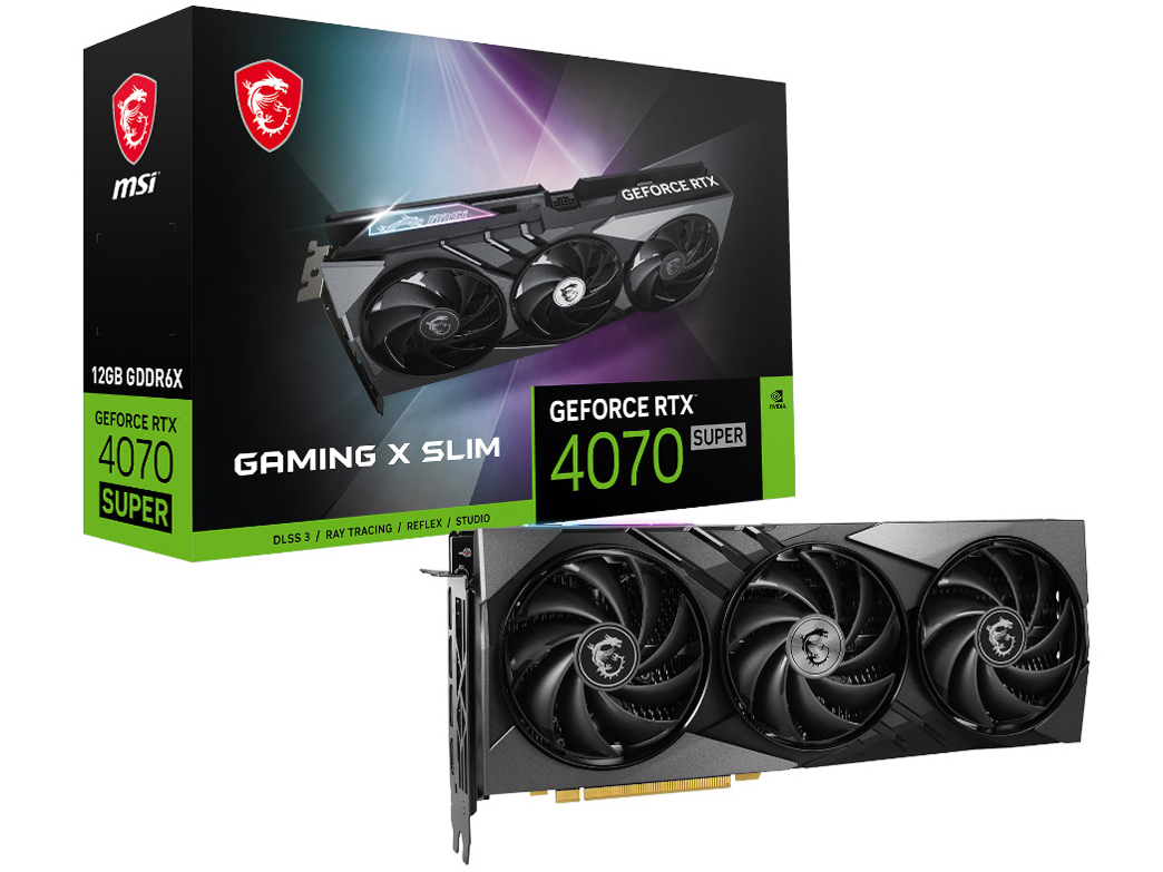 MSI GeForce RTX 4070 SUPER 12G GAMING X SLIMの高価買取価格