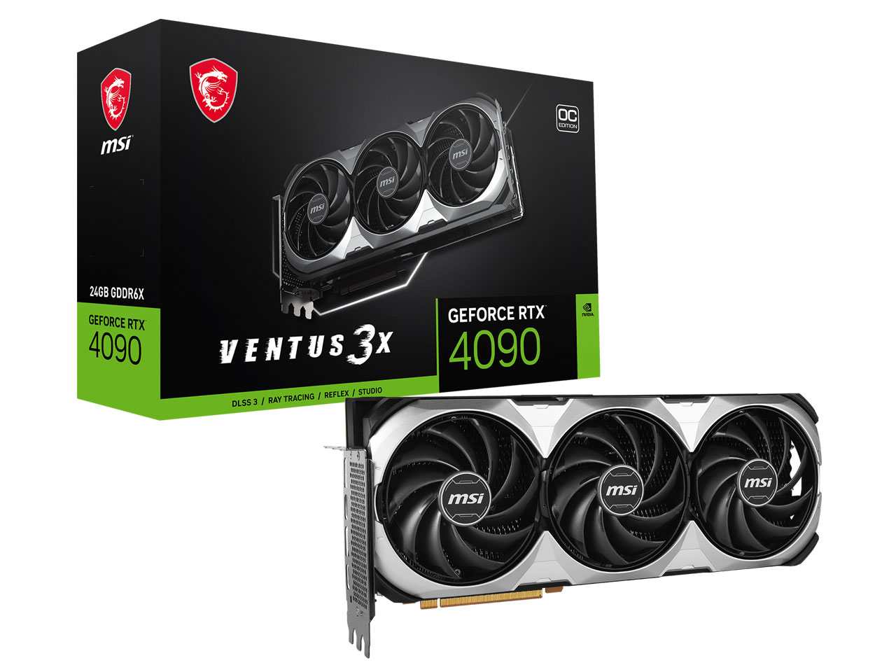 MSI GeForce RTX 4090 VENTUS 3X E 24G OCの高価買取価格