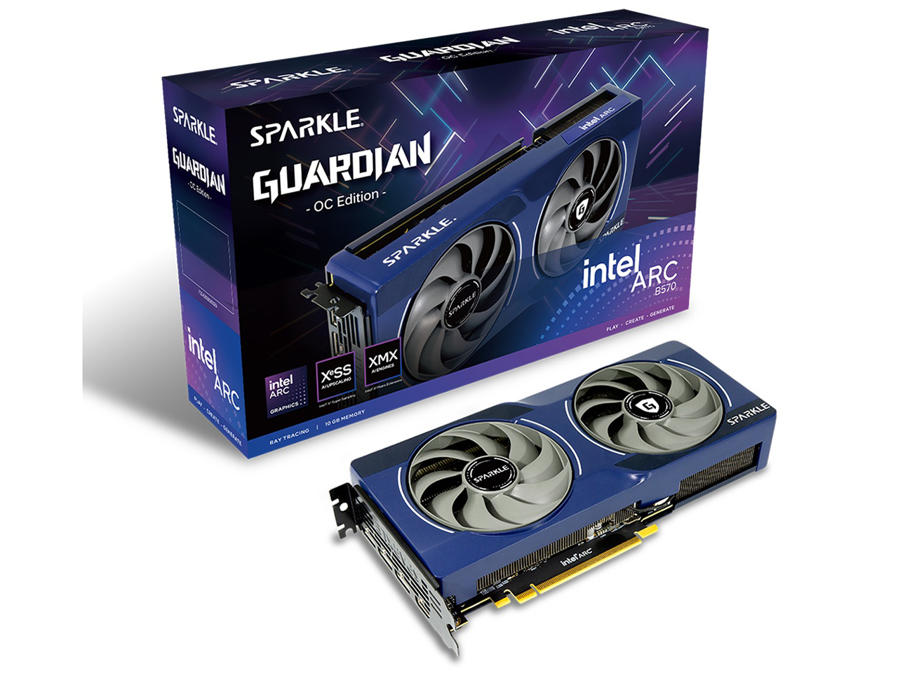 SPARKLE Intel Arc B570 GUARDIAN OC SB570G-10GOCの高価買取価格 SPARKLE Intel Arc B570 GUARDIAN OC SB570G-10GOCの高価買取価格