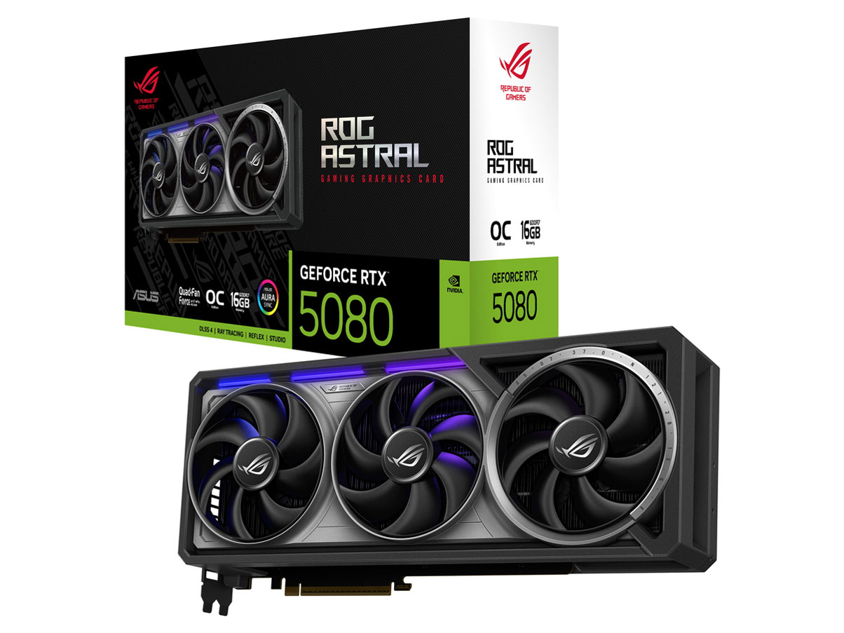 ASUS ROG-ASTRAL-RTX5080-O16G-GAMINGの高価買取価格