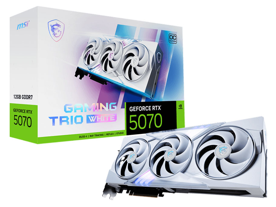 MSI GeForce RTX 5070 12G GAMING TRIO OC WHITEの高価買取価格 MSI GeForce RTX 5070 12G GAMING TRIO OC WHITEの高価買取価格