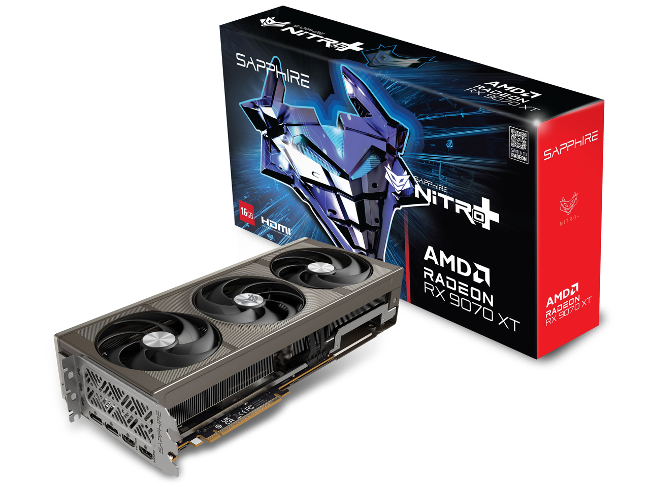 SAPPHIRE NITRO+ Radeon RX 9070 XT GAMING OC 16GB GDDR6の高価買取価格 SAPPHIRE NITRO+ Radeon RX 9070 XT GAMING OC 16GB GDDR6の高価買取価格