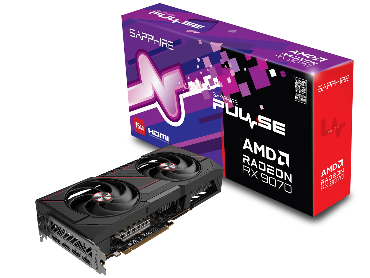 SAPPHIRE PULSE Radeon RX 9070 GAMING 16GB GDDR6の高価買取価格
